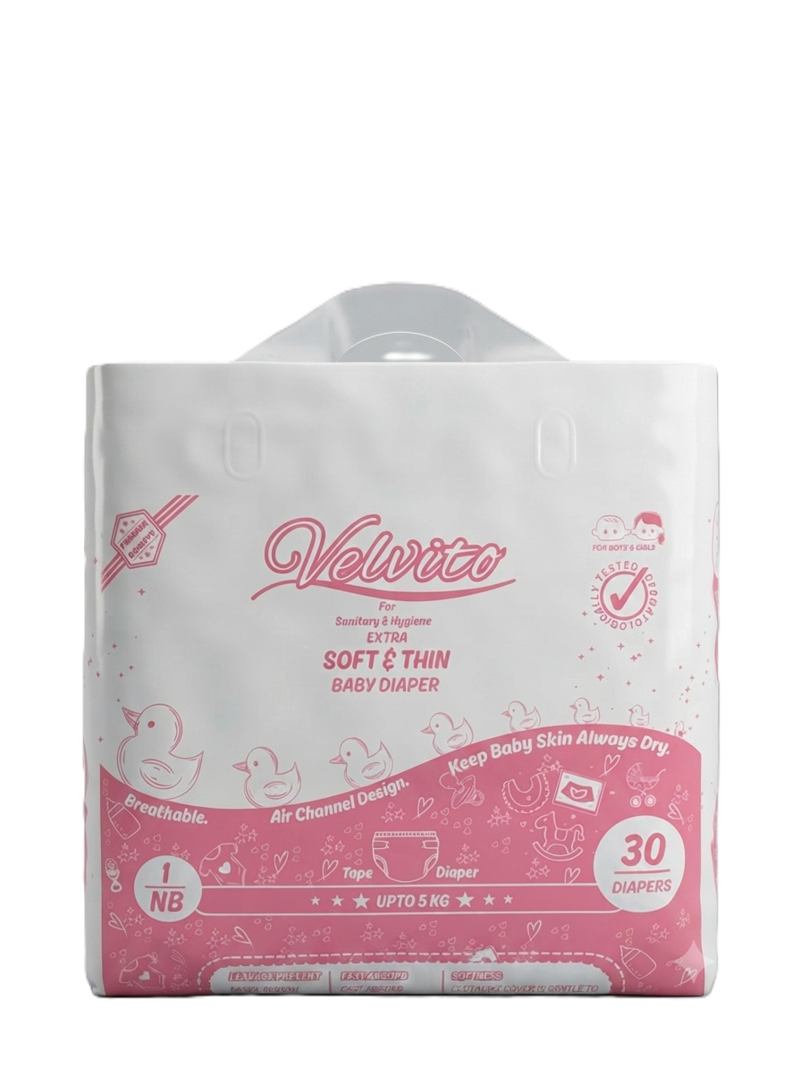 Velvito Baby Diaper - NB